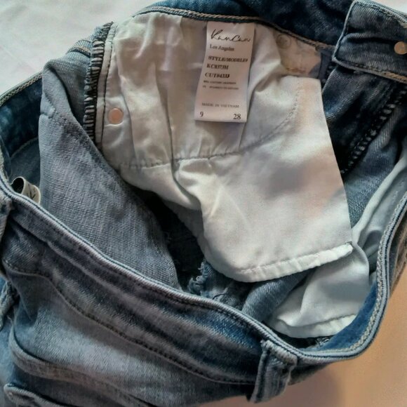 KanCan Womens Highly Distressed Daisy Duke Cut Offs Short Denim Jean Shorts☀🌊🌺 - Picture 12 of 12